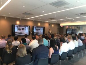 Bruce speaking at goldman sachs