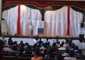 Bruce Speaking in Zimbabwe