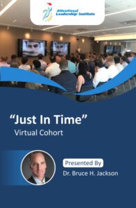 "Just In Time" Virtual Cohort presentation, presented by Bruce H. Jackson