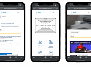 mockup on iphone of 1080 sweep app