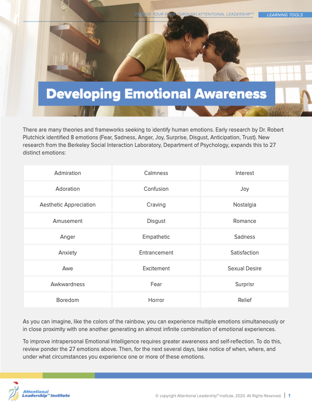 Page 1 of the What Makes Me Unique Flow tool