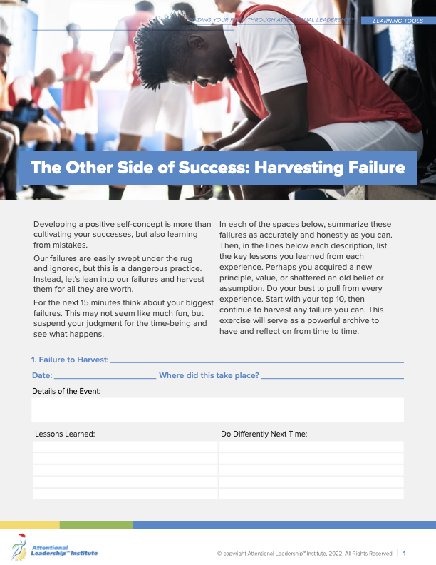 Page 1 of the What Makes Me Unique Flow tool